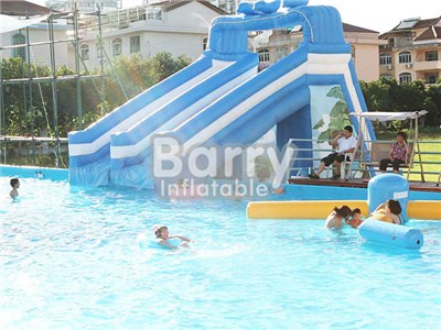 Cheap Inflatable Slide For Metal Frame Swimming Pool BY-WS-082